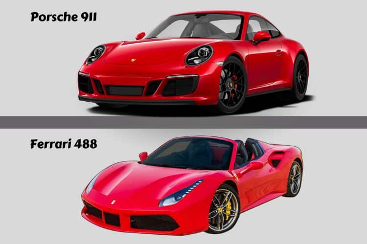 Porsche 911 vs. Ferrari 488