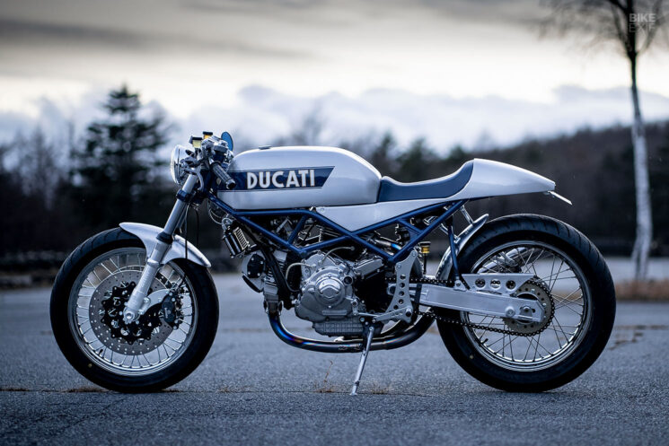 Ducati Monster M900 racer by 46Works of Japan