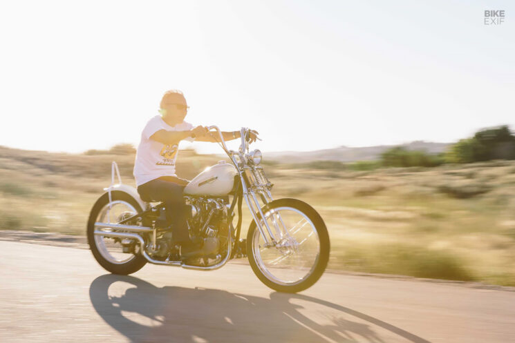 White Knuckle Knucklehead Bobber by KC Kawano