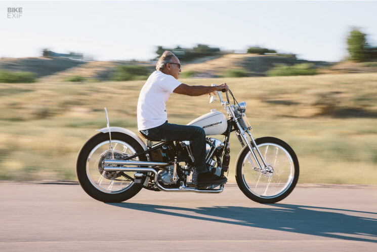 White Knuckle Knucklehead Bobber by KC Kawano