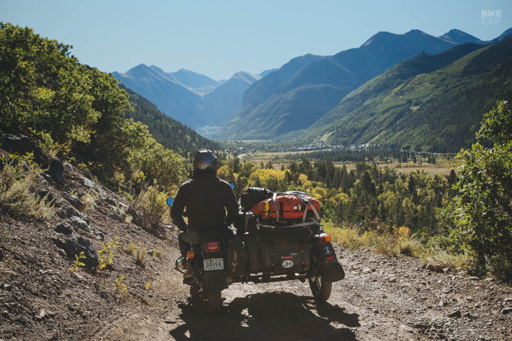 Ural Sidecar Motorcycles in Telluride Colorado