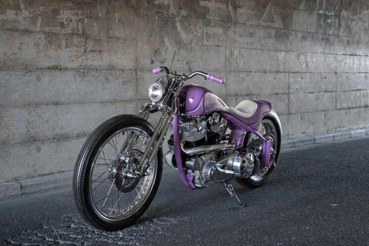 1962 Harley-Davidson 'Panshovel' chopper by LS Motorcycle