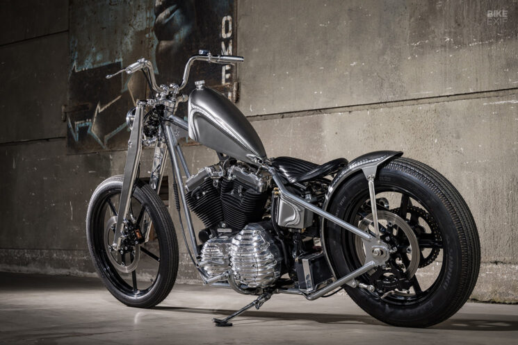 Harley Sportster chopper by Rough Crafts