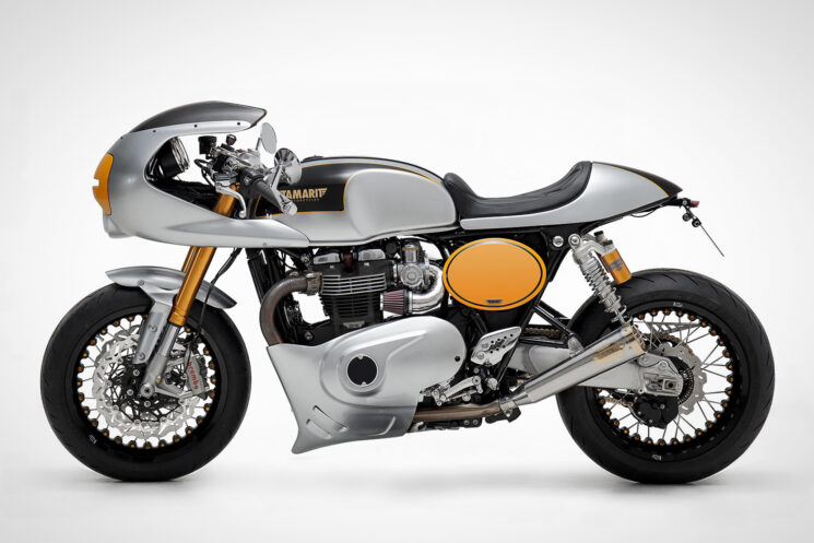 Triumph Thruxton café racer series by Tamarit Motorcycles