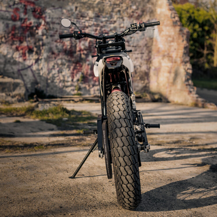 Trevor DTRe Vincent electric scrambler