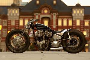 1968 Harley-Davidson FL hardtail by Sureshot