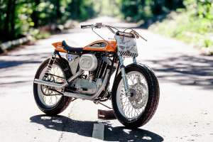 Harley Sportster restomod by Motonaut