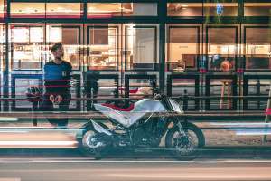 Neo-futuristic Husqvarna 701 custom by Ask Motorcycle