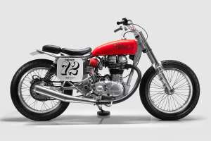 Royal Enfield Bullet 500 flat tracker by Frontwheel Motors