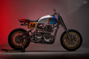 Triumph Bonneville scrambler by Tamarit Motorcycles