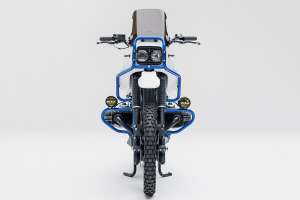 The WalzWerk X-Plorer is a modified BMW R100GS