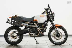 Ducati dirt bike: The Earle Motors Alaskan Desert Sled