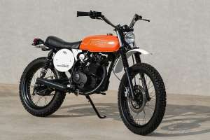 2008 Kymco KTR 150 scrambler by TwentyTwo Custom
