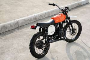 2008 Kymco KTR 150 scrambler by TwentyTwo Custom