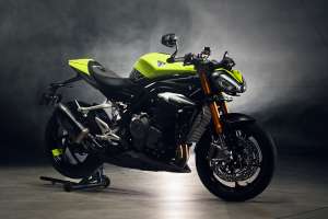 The limited edition Triumph Speed Triple 1200 RX