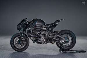 Custom Ducati Monster by Rough Crafts