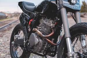 Honda XR650L street tracker by JuanVerde