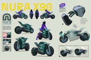 Nura motorcycle concept 1