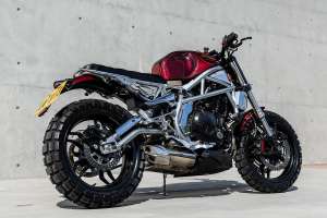 Brat style Kymco K-Rider 400 by Cowboy's Company