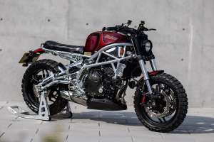 Brat style Kymco K-Rider 400 by Cowboy's Company